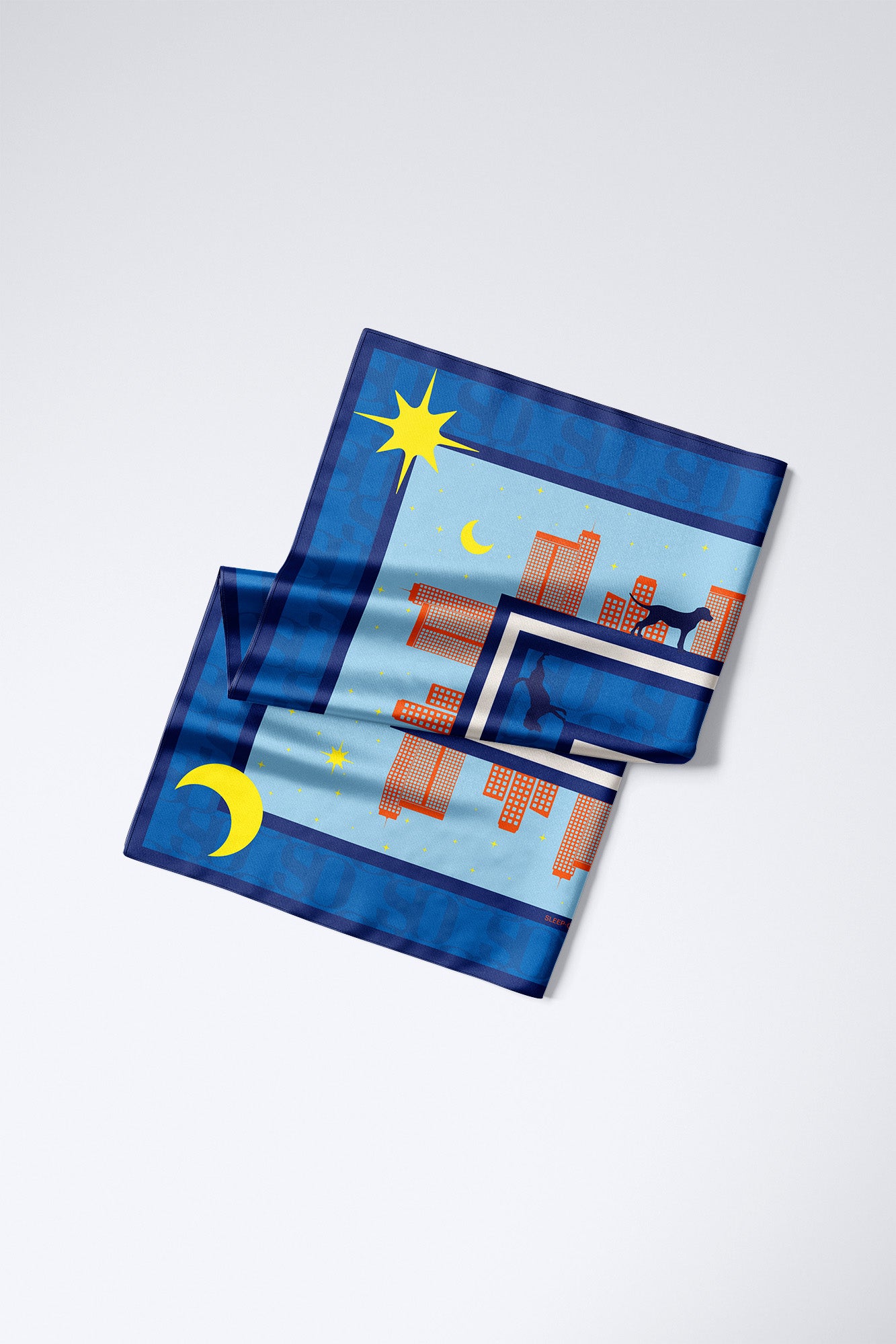 PRISHTINA NIGHTS SILKSCARF