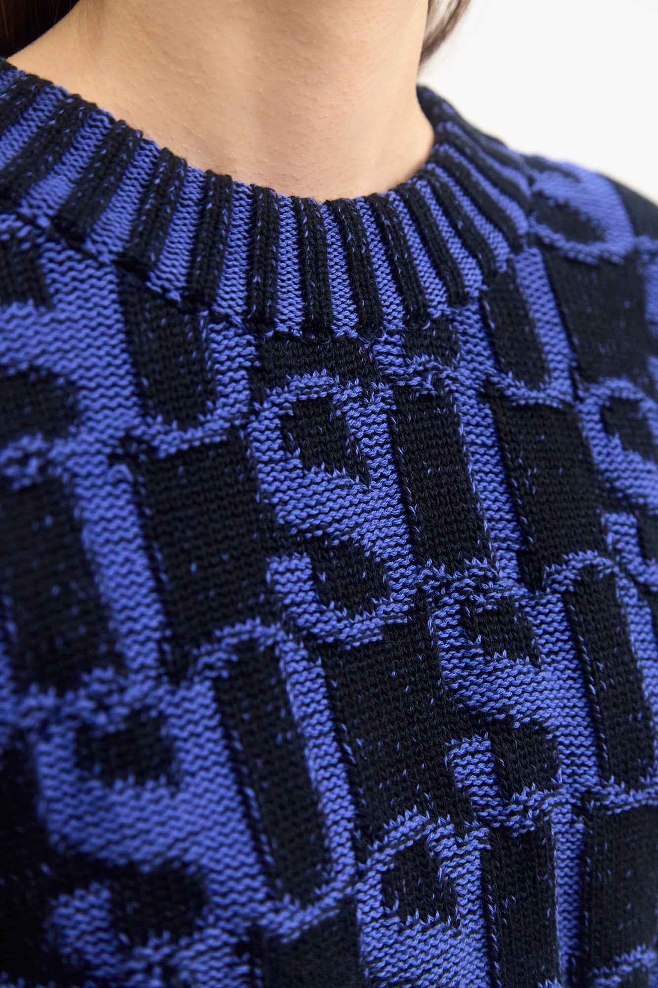 MONOGRAM RIB KNIT