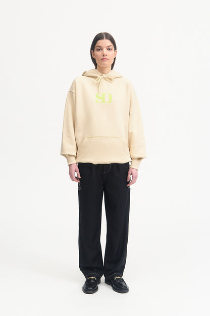 LIME MONOGRAM HOODED