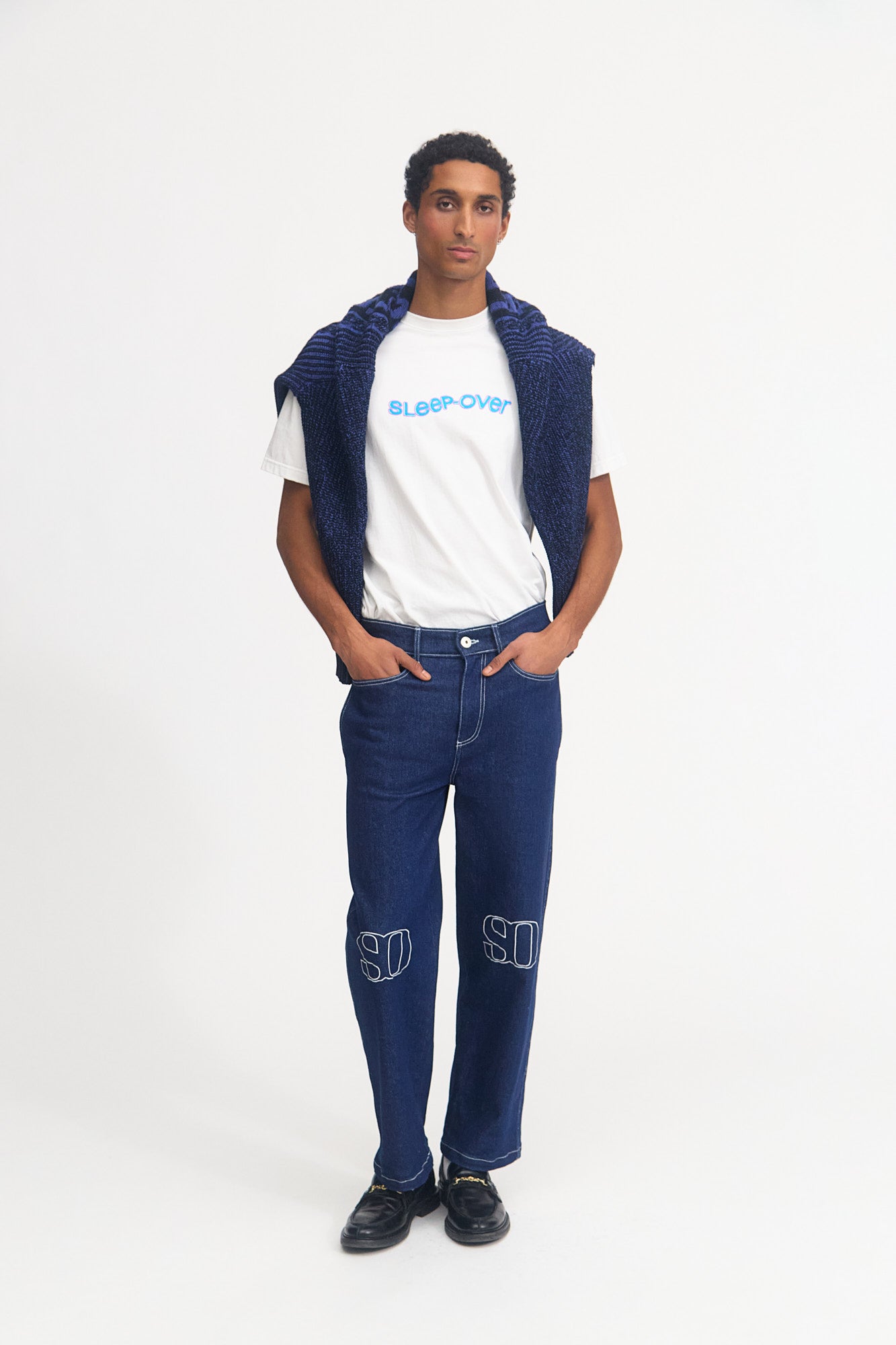 MONOGRAM RIB KNIT