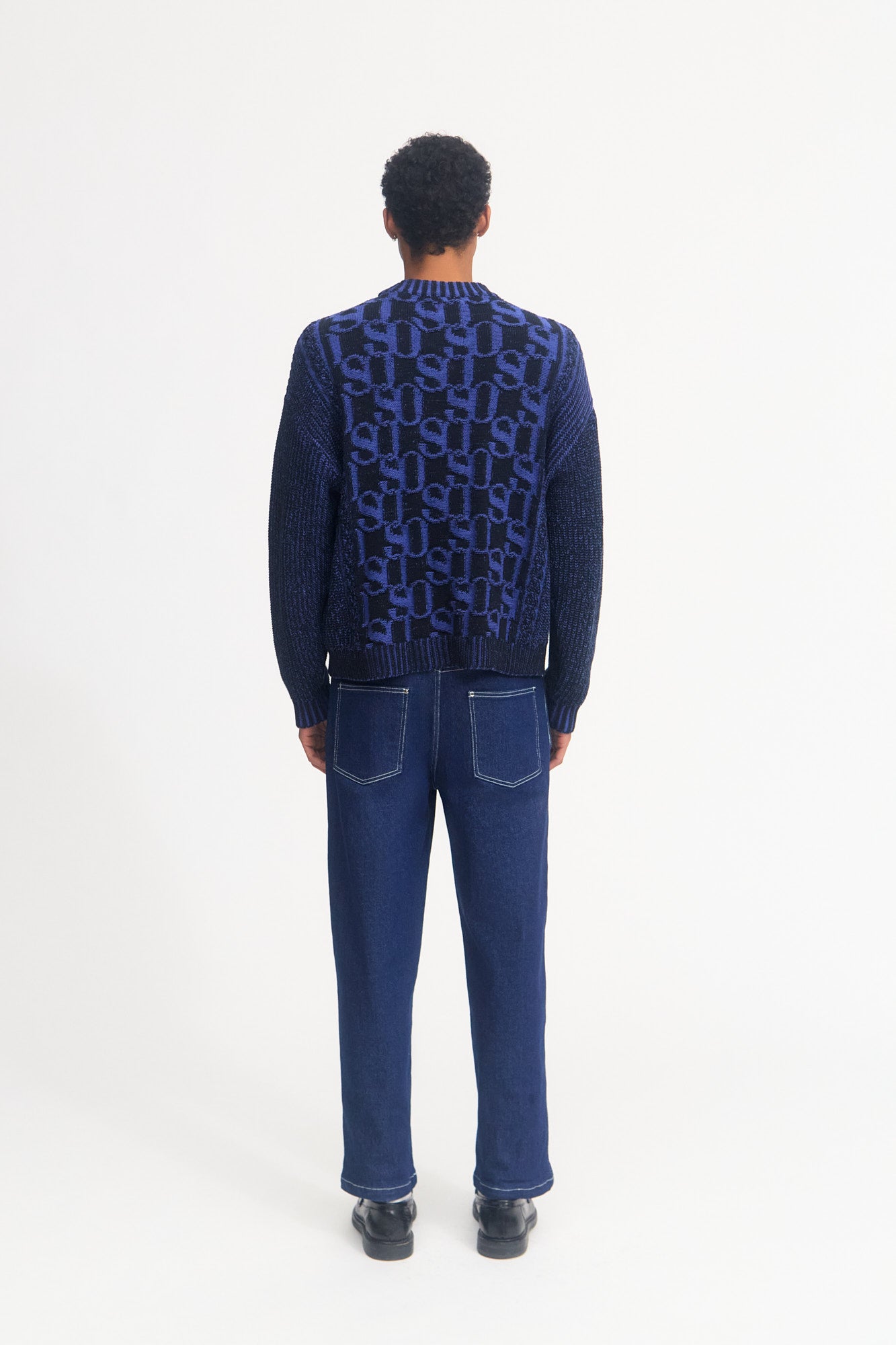 MONOGRAM RIB KNIT