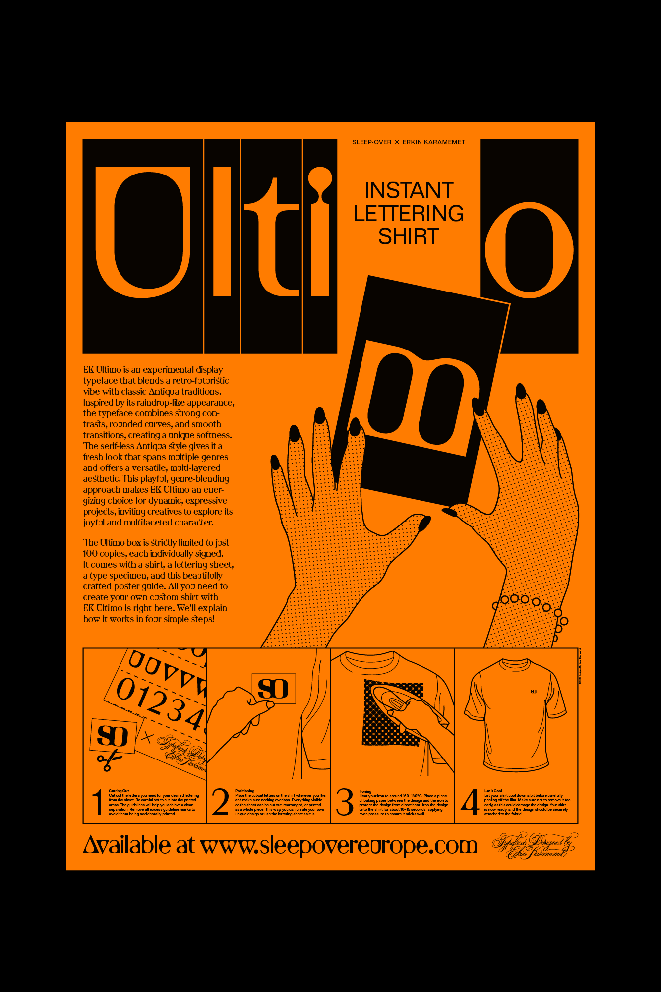 ULTIMO INSTANT LETTERING SHIRT