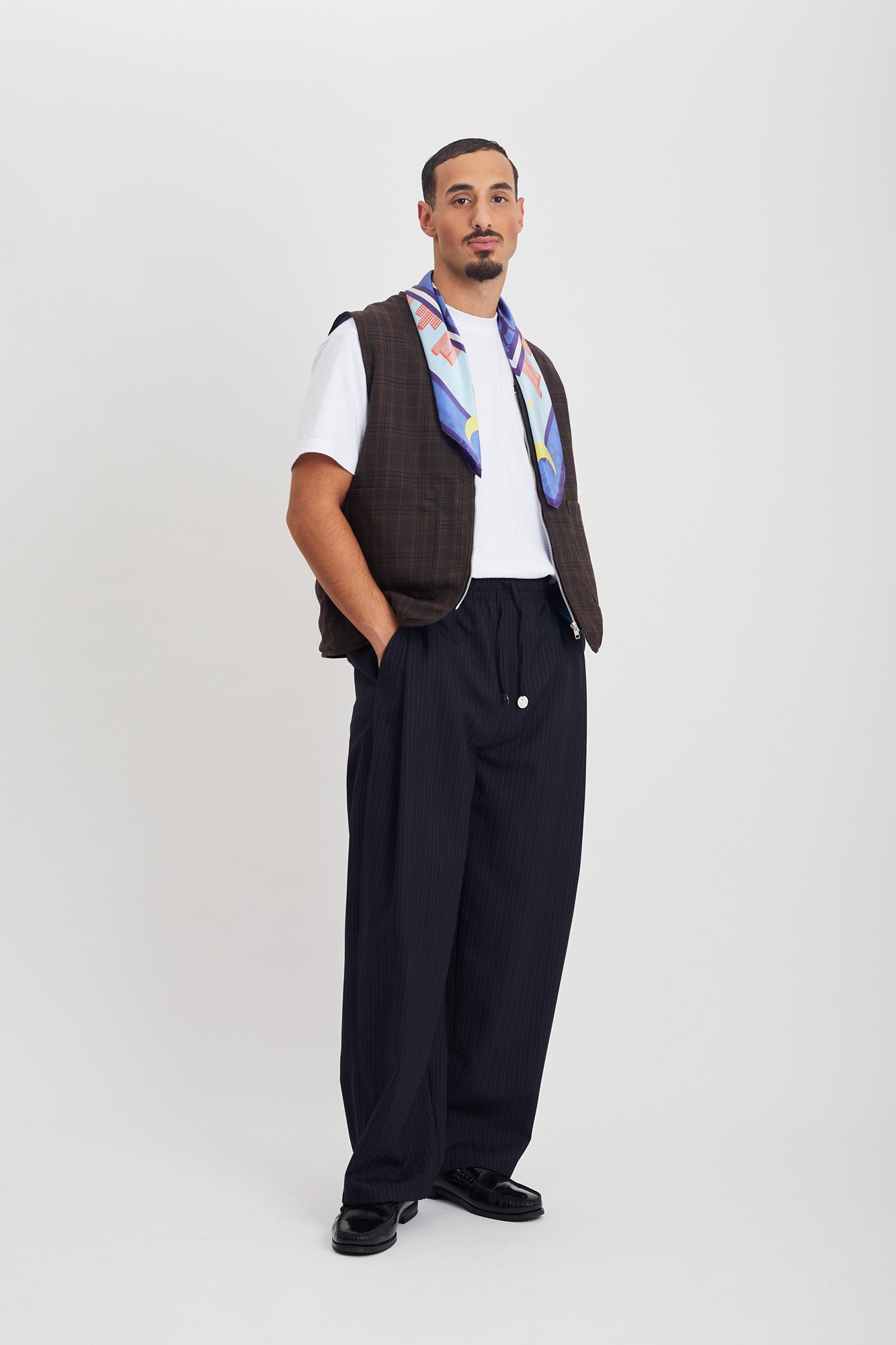 JELEK TARTAN VEST