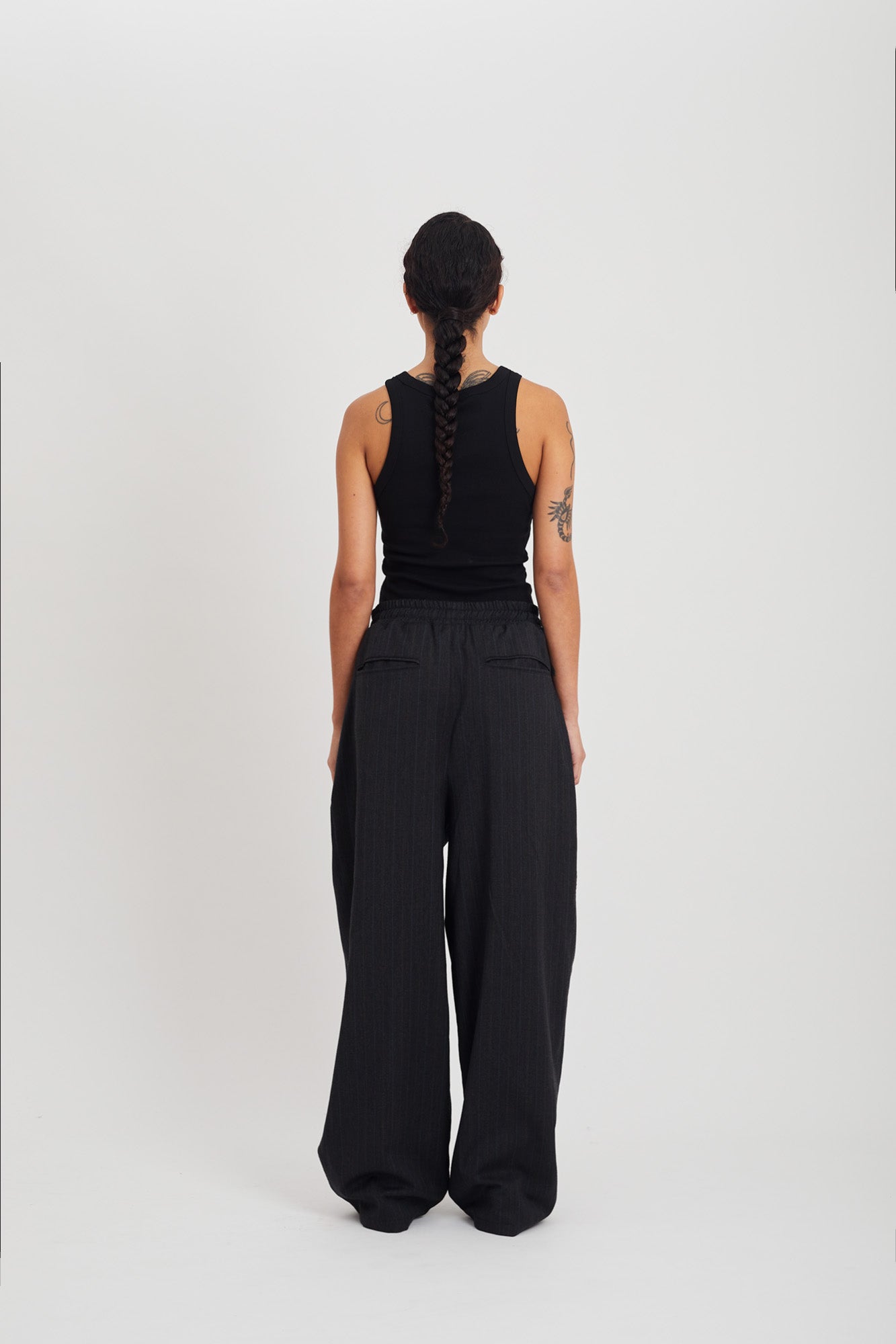 DIMIJA SUIT PANTS GREY