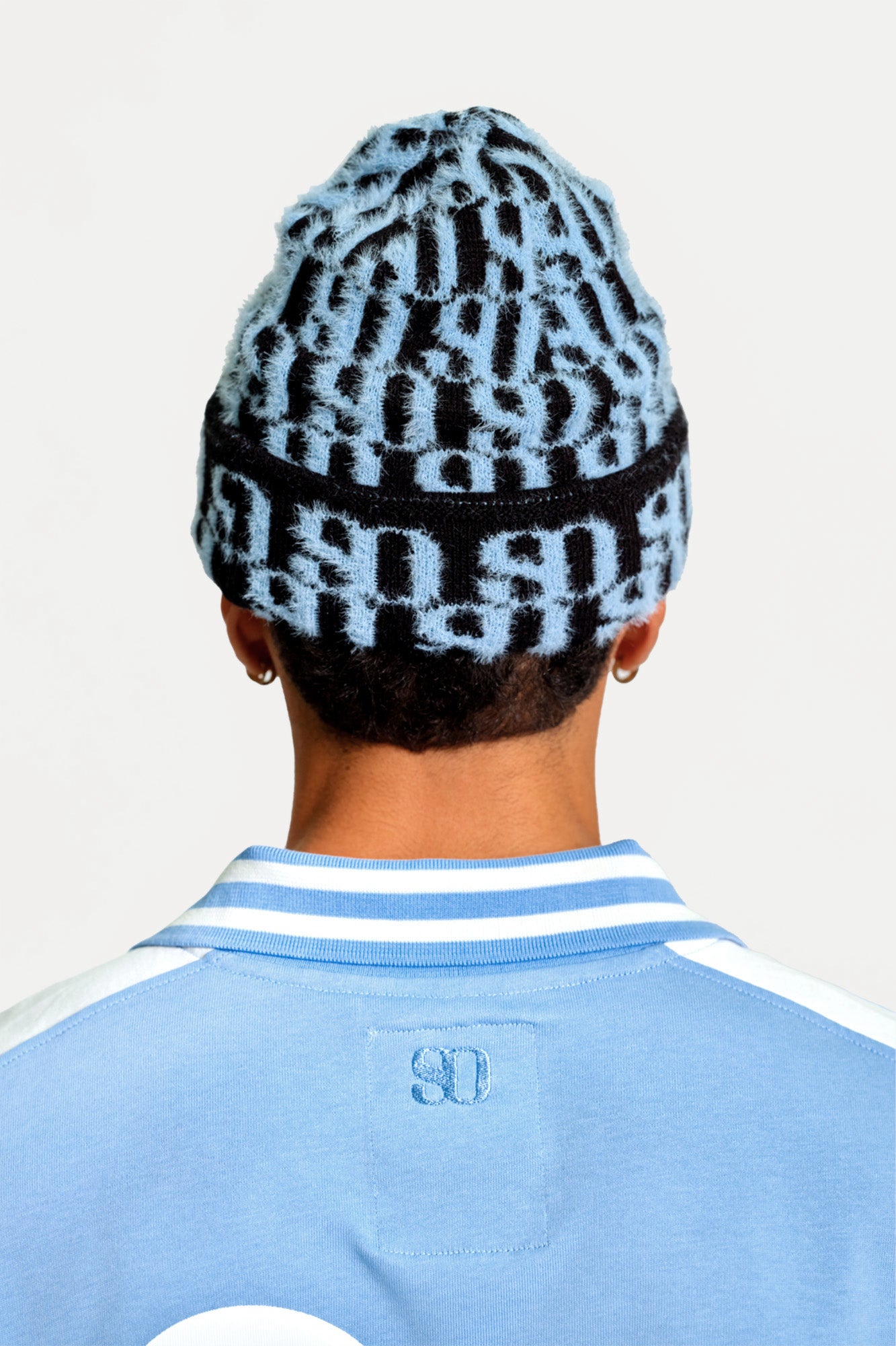 MONOGRAM FLUFF BEANIE