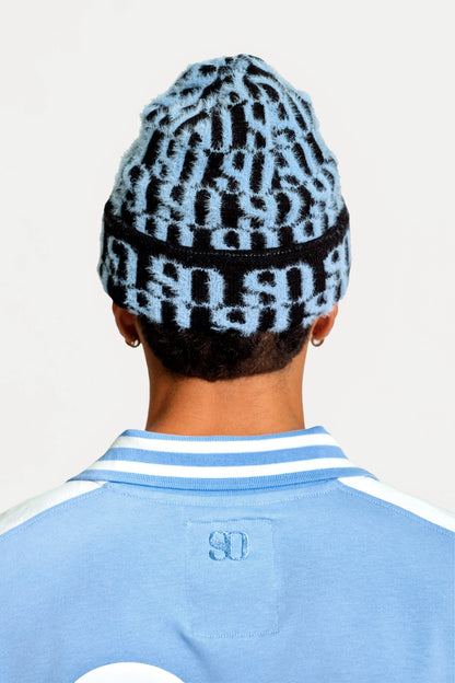 MONOGRAM FLUFF BEANIE